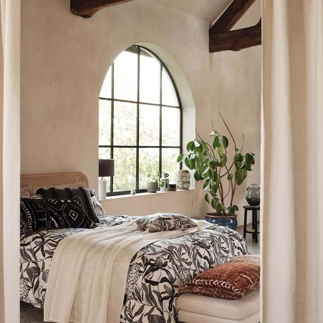 M&S Cotton Waffle Throw One Size White