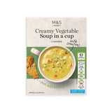 M&S Creamy Vegetable Cup Soup 4 x 22g