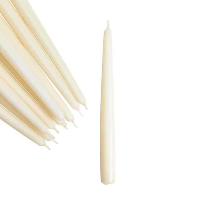 M&S Dinner Candles White 10 Pack 10 per pack