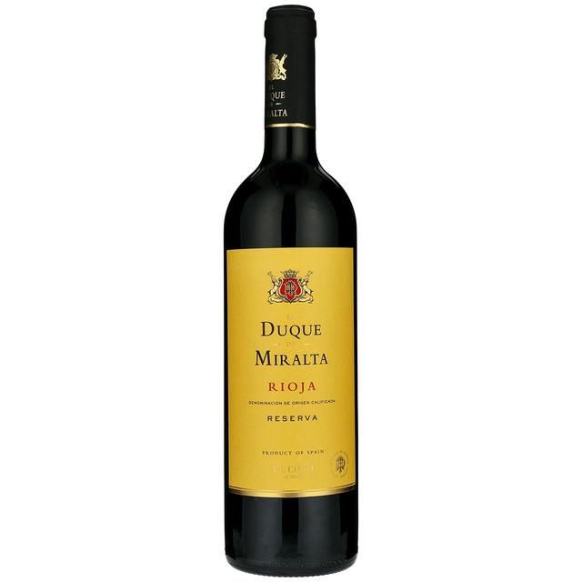 M&S El Duque De Miralta Rioja Reserva 75cl