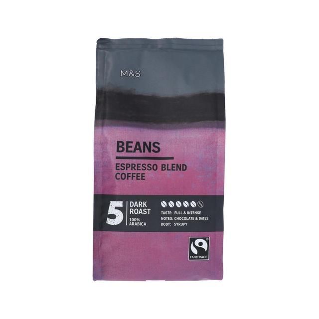 M&S Espresso Blend Coffee Beans 227g
