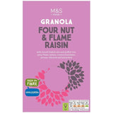 M&S Four Nut & Flame Raisin Granola 500g