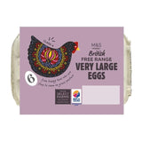 M&S Free Range Very Large Eggs 6 per pack