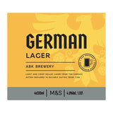 M&S German Lager   330ml