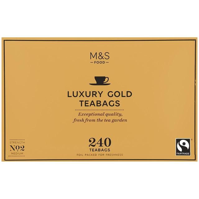 M&S Gold Teabags 240 per pack Default Title