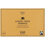 M&S Gold Teabags 240 per pack Default Title