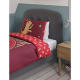 M&S Gryffindor Bedset Burgundy