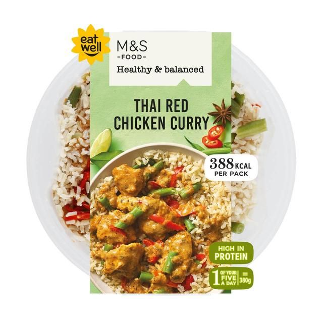 M&S Healthy & Balanced Thai Red Chicken Curry 380g