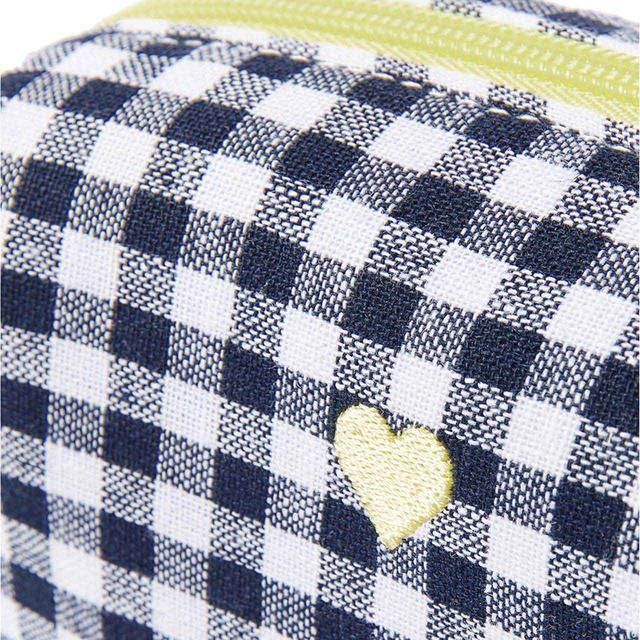 M&S Heart Motif Gingham Bag 1SIZE Multi