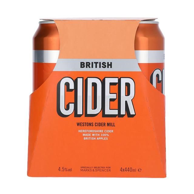 M&S Herefordshire Cider 4 x 440ml