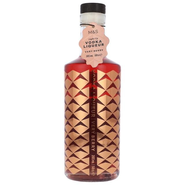 M&S Light Up Very Berry Vodka Liqueur 50cl
