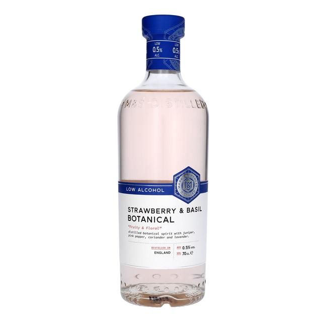 M&S Low Alcohol Strawberry & Basil Botanical 70cl