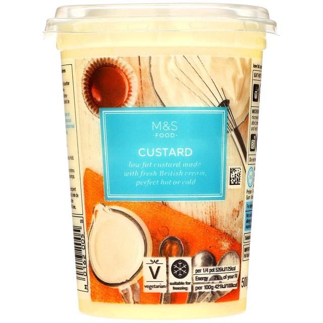 M&S Low Fat Custard 500g
