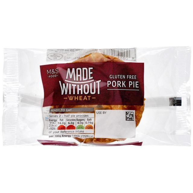 M&S Made Without Pork Pie 130g
