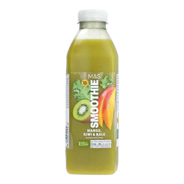 M&S Mango Kiwi & Kale Smoothie 750ml