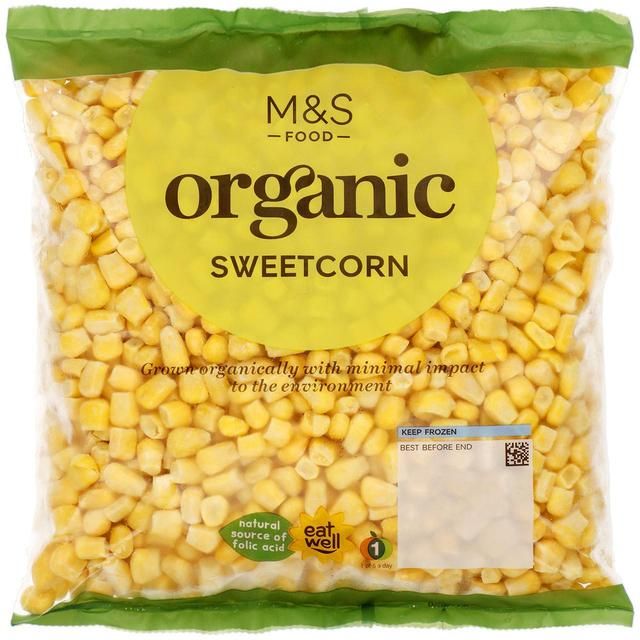 M&S Organic Sweetcorn Frozen 500g