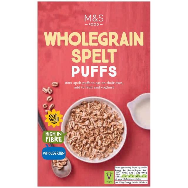 M&S Organic Wholegrain Spelt Puffs 100g