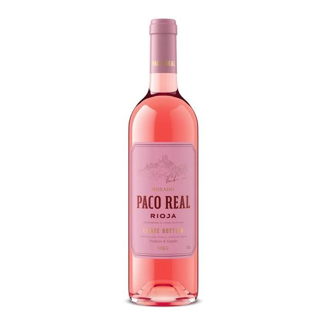 M&S Paco Real Rioja Rosado 75cl