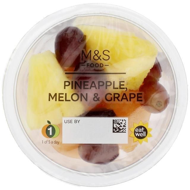 M&S Pineapple Melon & Grapes 130g