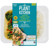 M&S Plant Kitchen Green Thai Curry & Rice 400g