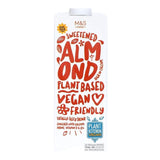 M&S Plant Kitchen Sweetened Almond Drink 1L