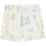 M&S Pure Cotton Shorts 0-3 Years Patterned