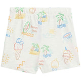 M&S Pure Cotton Shorts 0-3 Years Patterned