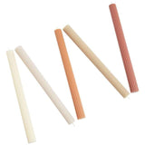 M&S Ridged Dinner Candle Neutral 5 per pack