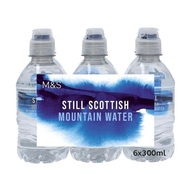 M&S Scottish Still Mountain Water 6 x 300ml