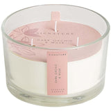 M&S Signature Dark Orchid & Musk 3 Wick Candle Pink Mix