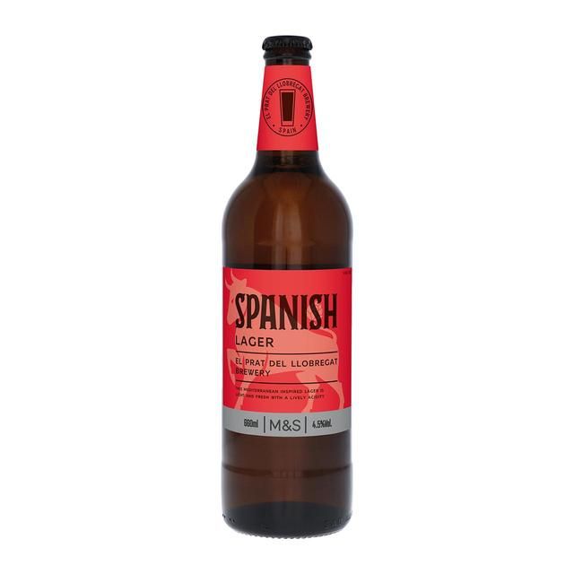 M&S Spanish Lager 660ml