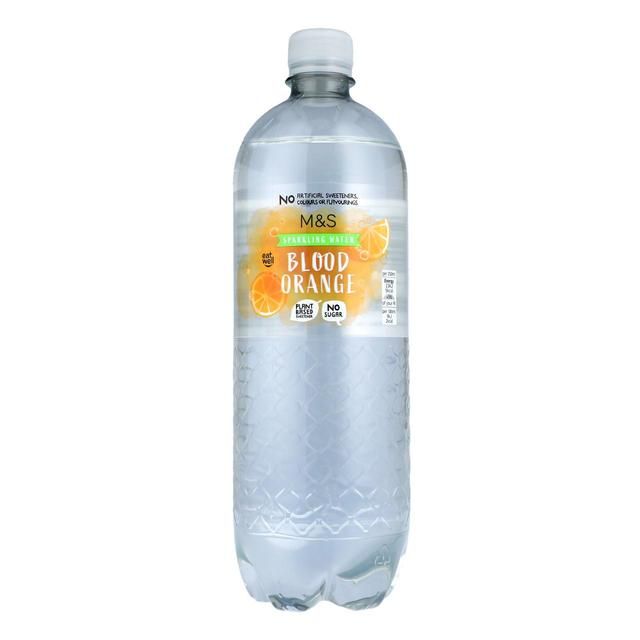 M&S Sparkling Blood Orange Water 1L