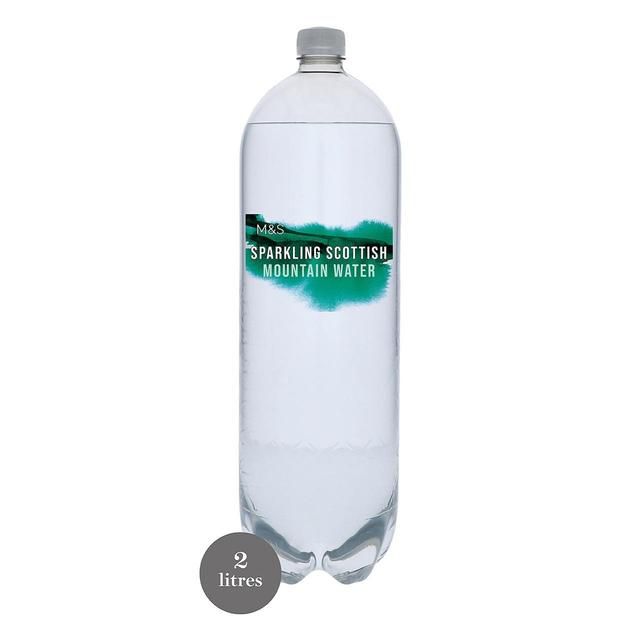 M&S Sparkling Scottish Mountain Water 2L