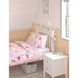 M&S Spotted Disney Princesses Bedset Single Pink Mix