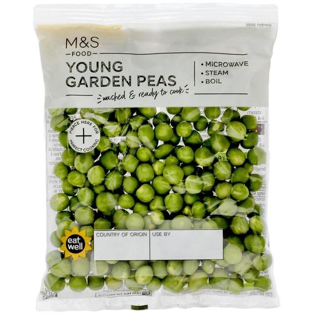M&S Young Garden Peas 80g