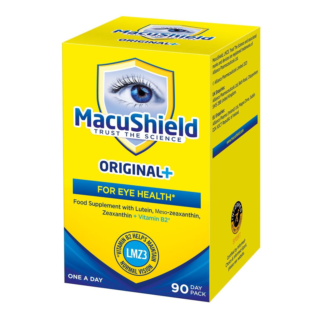 MacuShield Original+ Capsules, 90 Pack