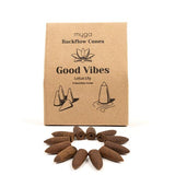 Myga Backflow Incense Cones - Lotus Lily Good Vibes