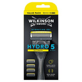 Wilkinson Sword Hydro 5 Ultimate Mens 1 Razor + 4 BlD Pks