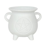 Something Different Pentagram Cauldron Oil Burner