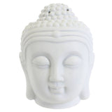 Something Different White Buddha Head Oil Burner