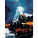 Harry Potter Hogwarts Express Painted Canvas Print