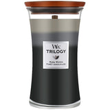 Woodwick Large Trilogy Warm Woods Candle 610g