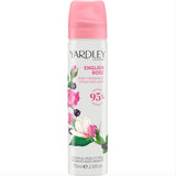 Yardley English Rose Body Spray Floral Body Mist for Women 75ml