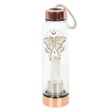 Something Different Luna Moth Clear Quartz Water Bottle