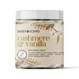 Sassy Scents Cashmere & Vanilla Whipped Soap 115g