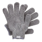 Hydrea London Carbonised Bamboo Exfoliating & Cleansing Shower Gloves