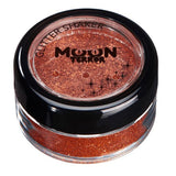 Moon Terror Halloween Glitter Shakers Pumpkin Orange