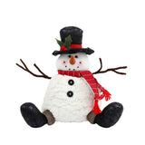 Something Different Sitting Snowman Christmas Decoration