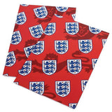 England FA Crest Gift Wrap And Card (Pack of 2)
