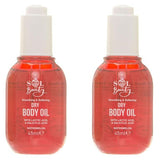 Sol Beauty Dry Body Oil Watermelon Scent, Moisturiser 2 x 45ml
